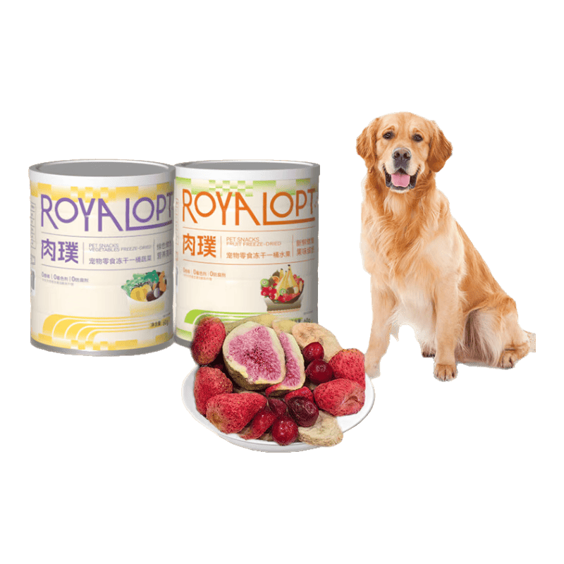 ROYALOPT狗狗零食蔬菜冻干水果狗粮伴侣pg电子首页为你的爱宠选择最健康的零食——(图1)